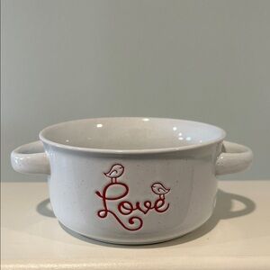 Mulberry White Ceramic Bowl